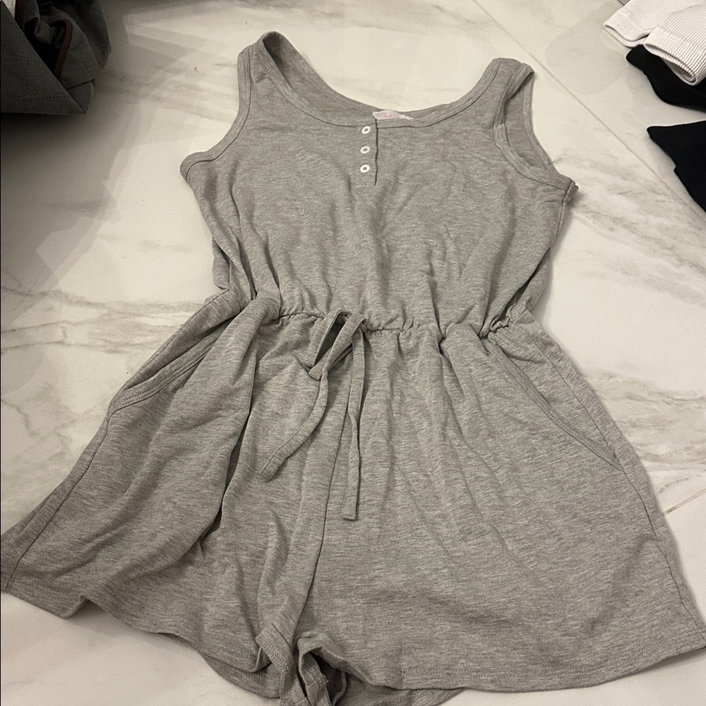 Grey Romper